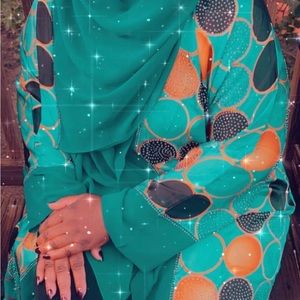 Kaftan Farasha Caftan Long Maxi Dress Abaya Jalabiya